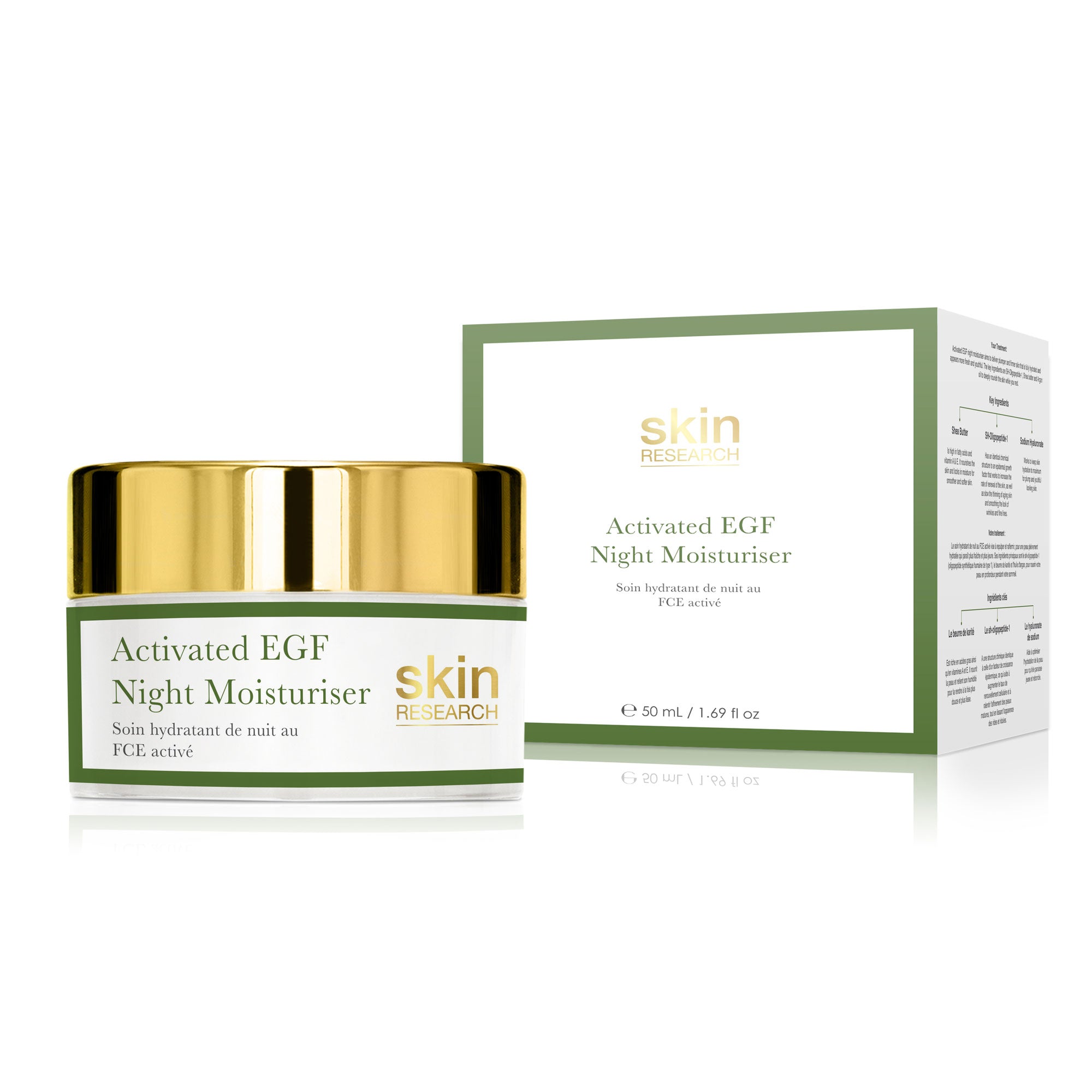 Anti-Ageing Activated EGF Night Moisturiser 50ml
