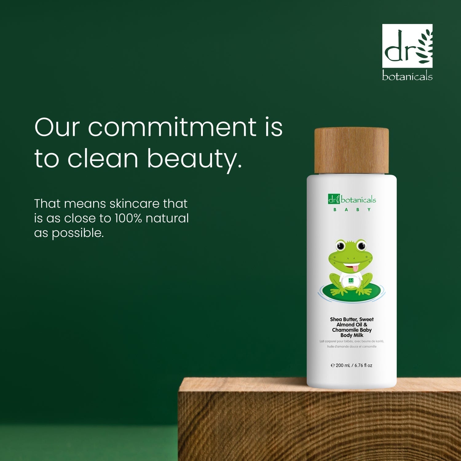 Lait corporel pour bébé à l'huile d'amande douce et à la camomille, lot de 2 x 200 ml