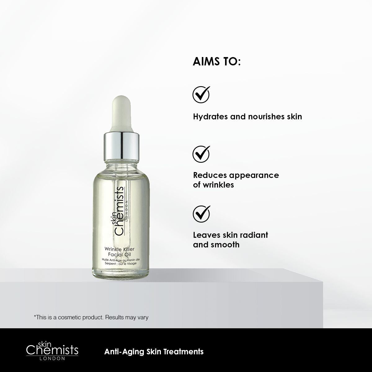 Faltenbekämpfendes Gesichtsöl 30 ml Doppelpack