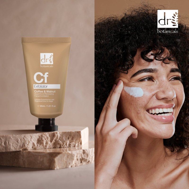 Coffee Superfood Renewing Facial Exfoliator with Physical & Chemical Exfoliation - skinChemists