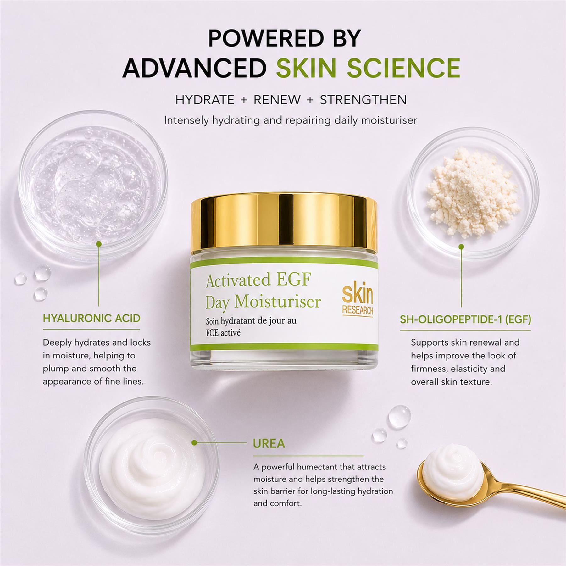 Aktivierte EGF-Tagescreme 50 ml
