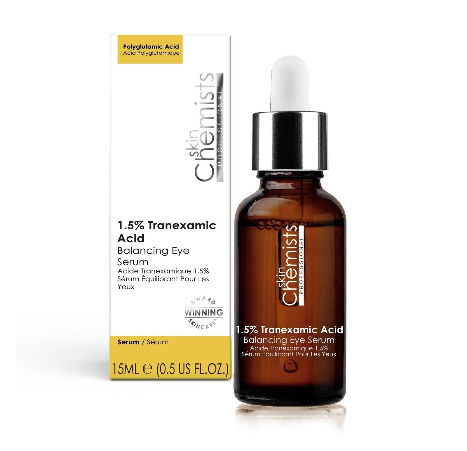 Augenserum mit 1,5 % Transexamsäure zur Regulierung des Gleichgewichts, 15 ml