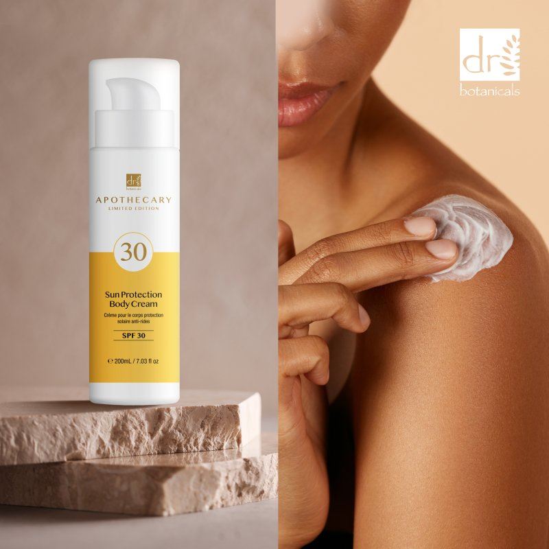 Körpercreme mit Lichtschutzfaktor 30, 200 ml
