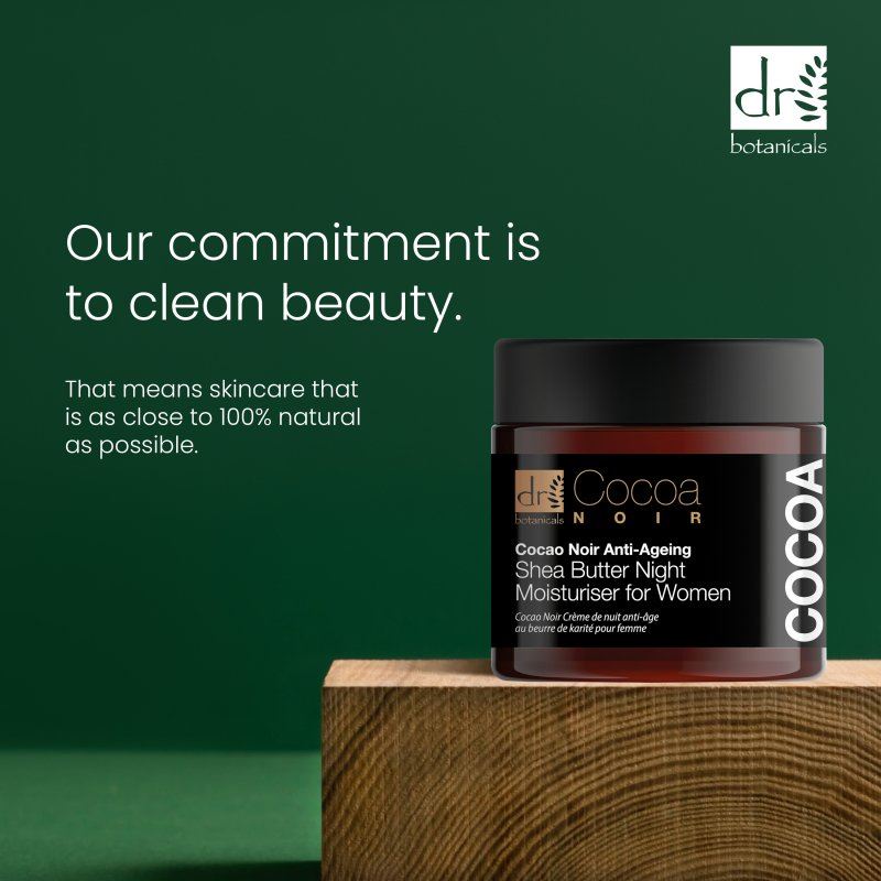 Cocoa Noir Anti-Ageing Shea Butter Night Moisturiser 60ml - skinChemists