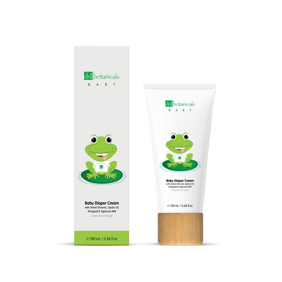 Baby-Windelcreme mit Jojoba- und Süßmandelöl, 100 ml