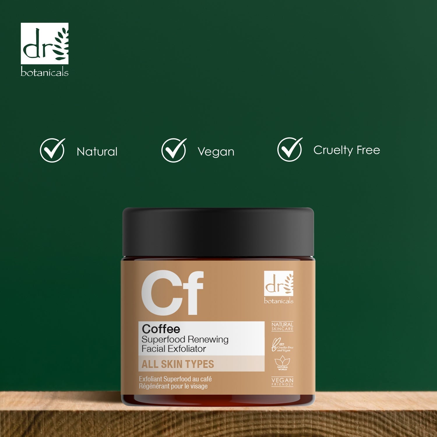 Coffee Renewing Facial Exfoliator 60ml