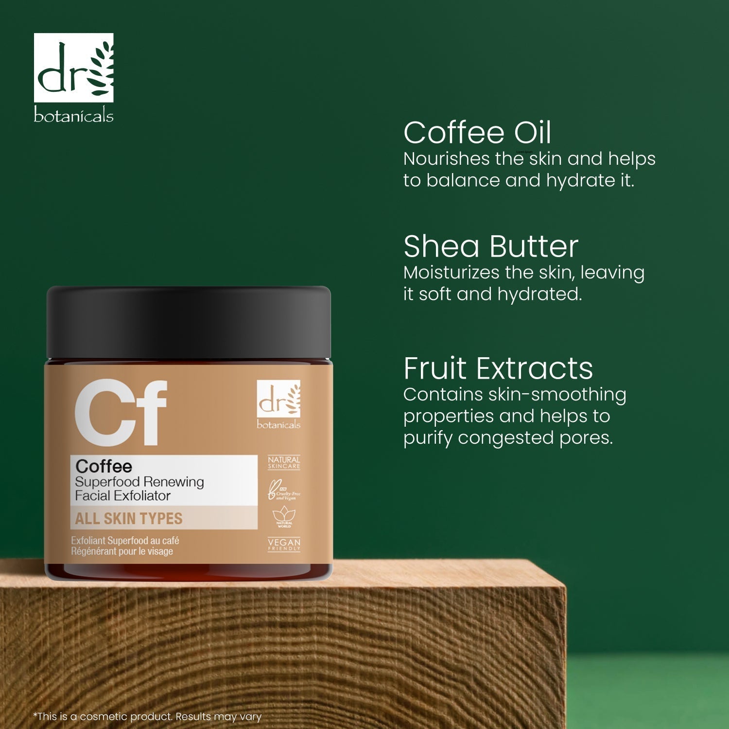 Coffee Renewing Facial Exfoliator 60ml