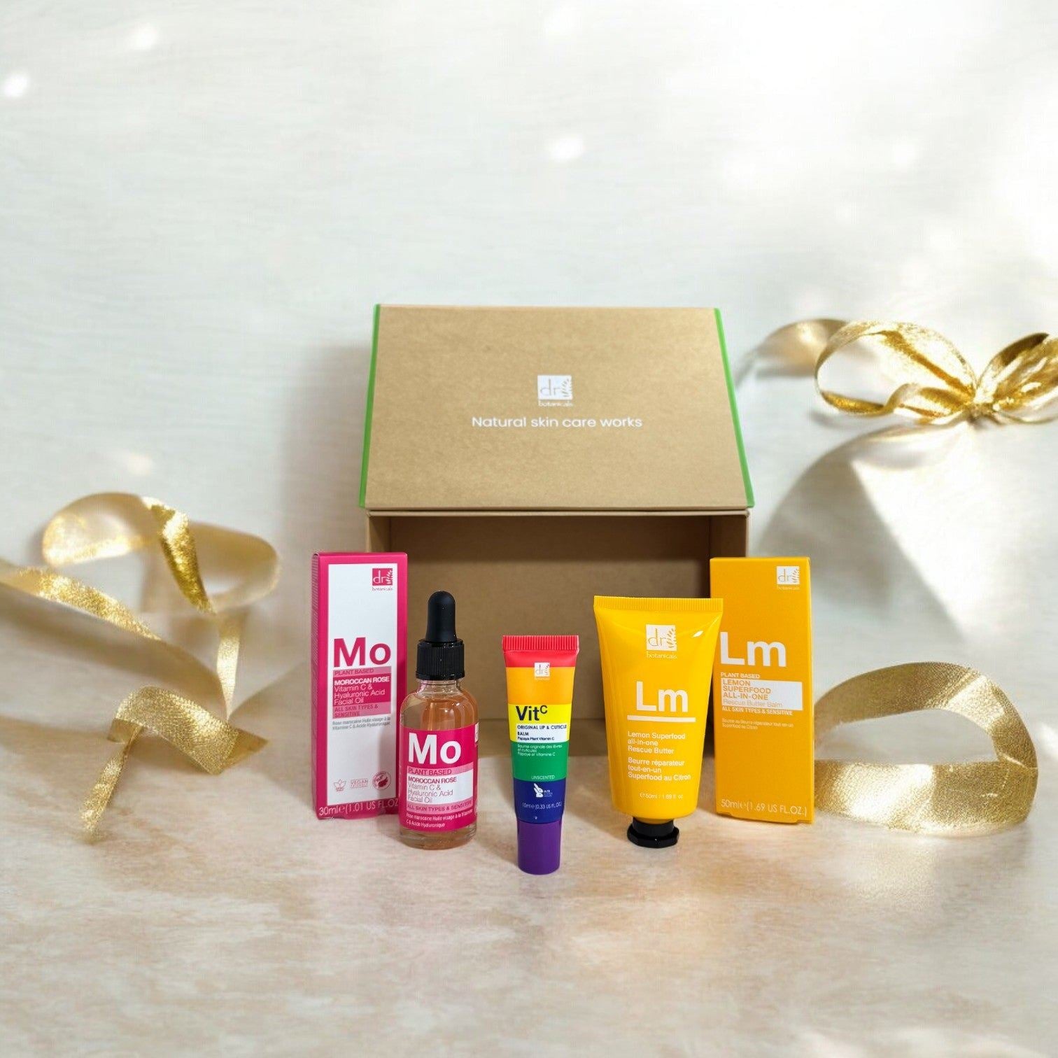 Veganes Bestseller-Hautpflege-Geschenkset für Mitarbeiter