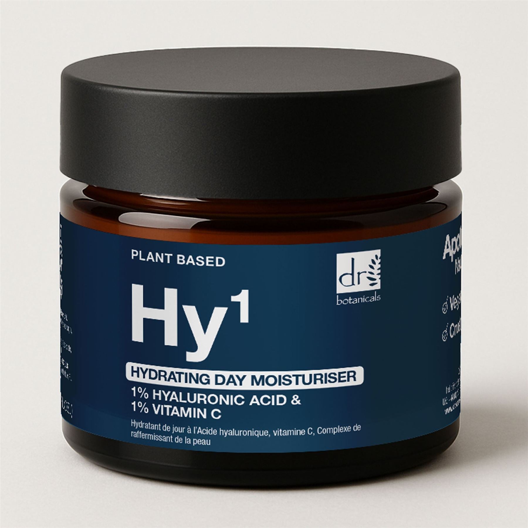 Feuchtigkeitsspendende Tagescreme mit 1 % Hyaluronsäure und 1 % Vitamin C, 60 ml