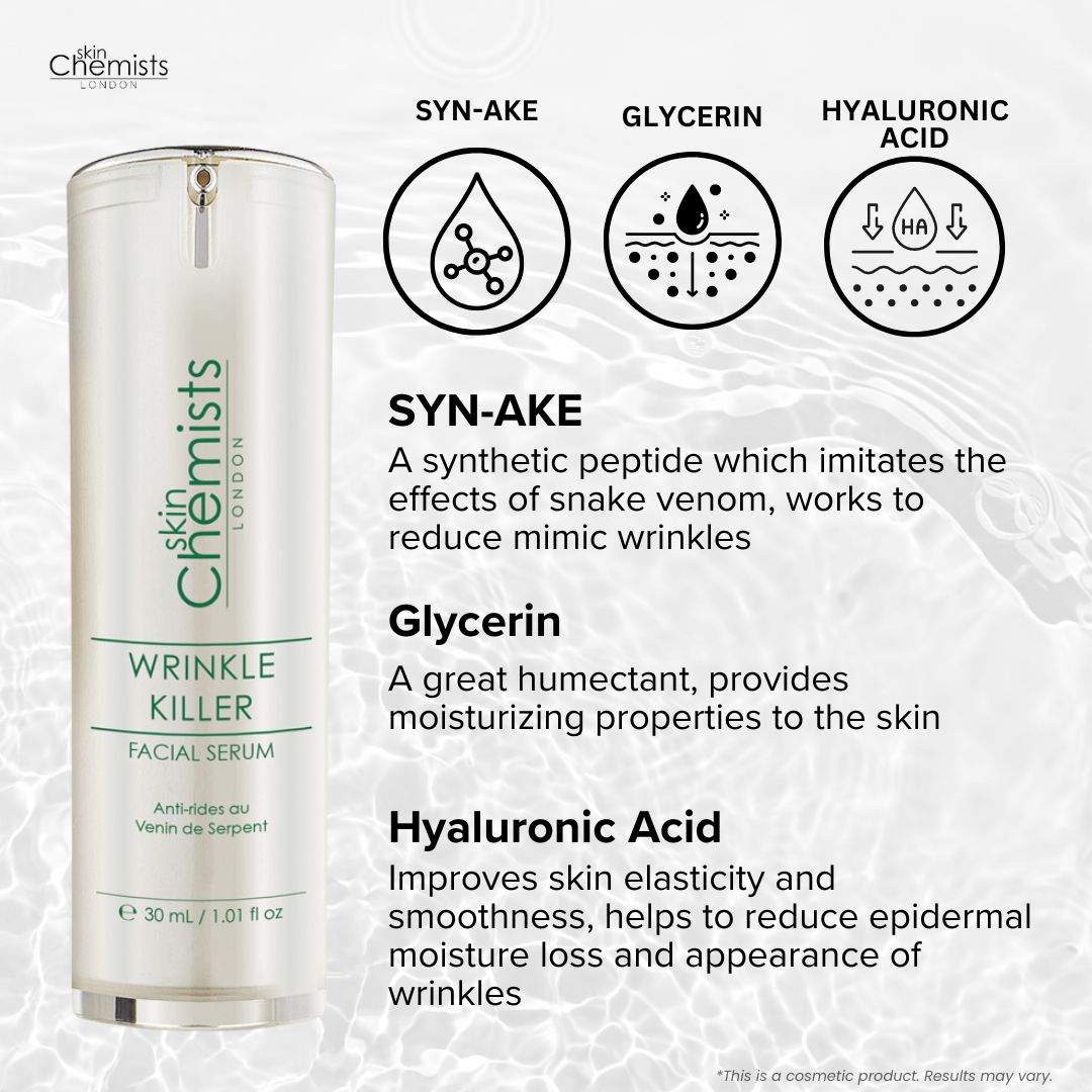 Faltenbekämpfendes 4% Syn-Ake Gesichtsserum 30ml