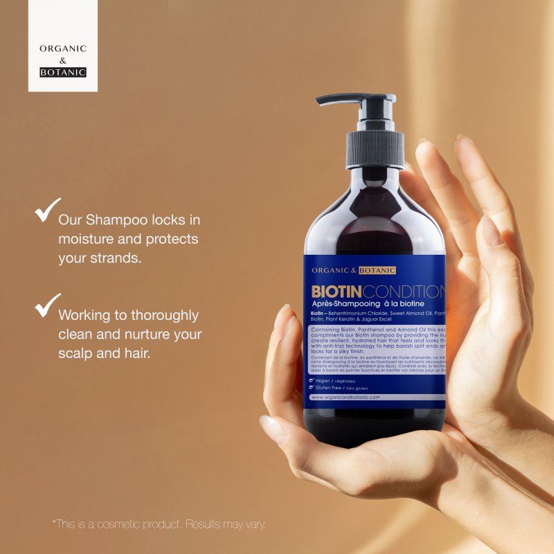 Après-shampoing à la biotine 500 ml
