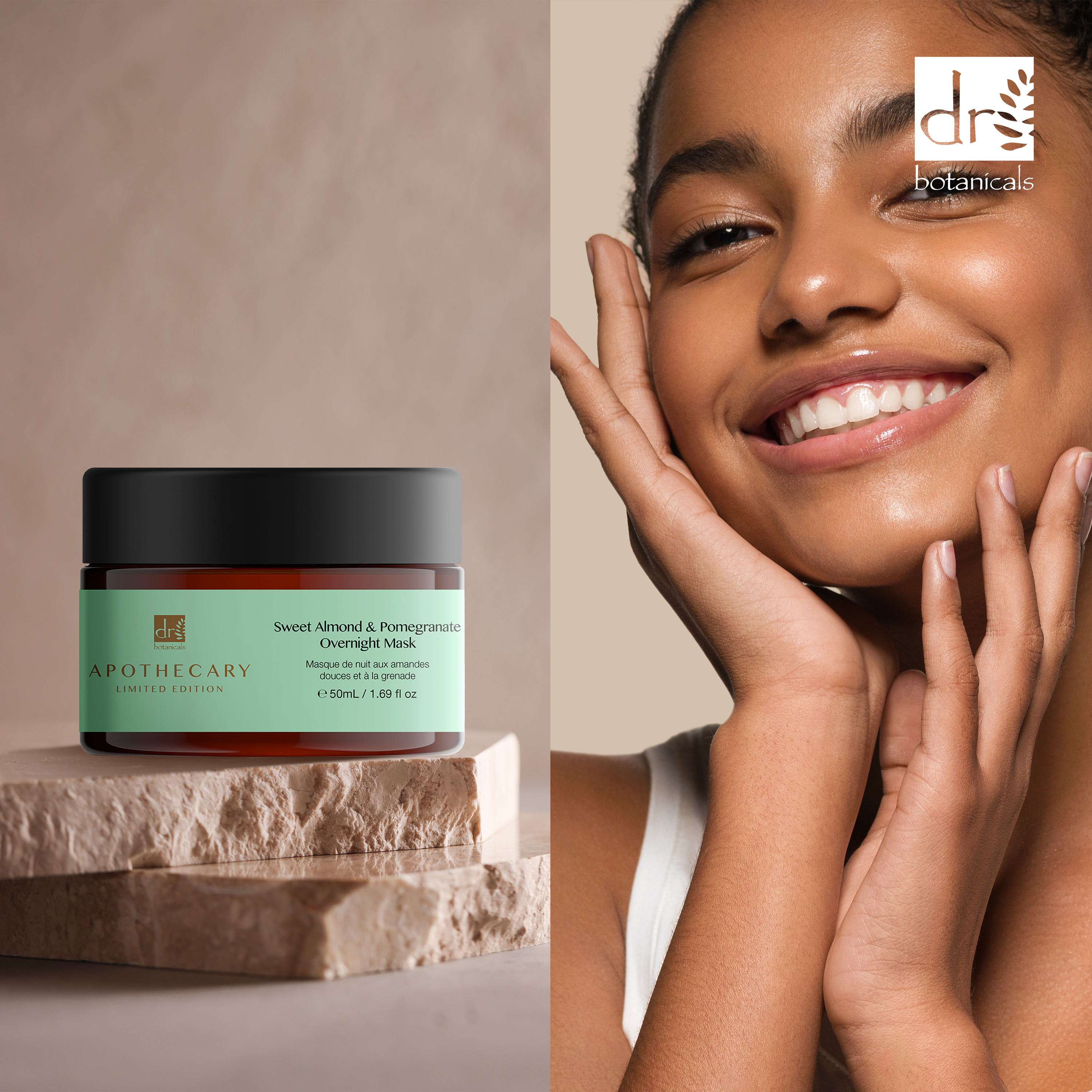 Süße Mandel &amp; Granatapfel Nachtmaske 50 ml