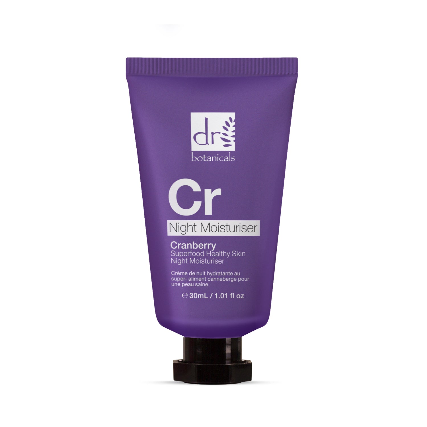 Cranberry Superfood Feuchtigkeitscreme für gesunde Haut, Nachtcreme, 30 ml