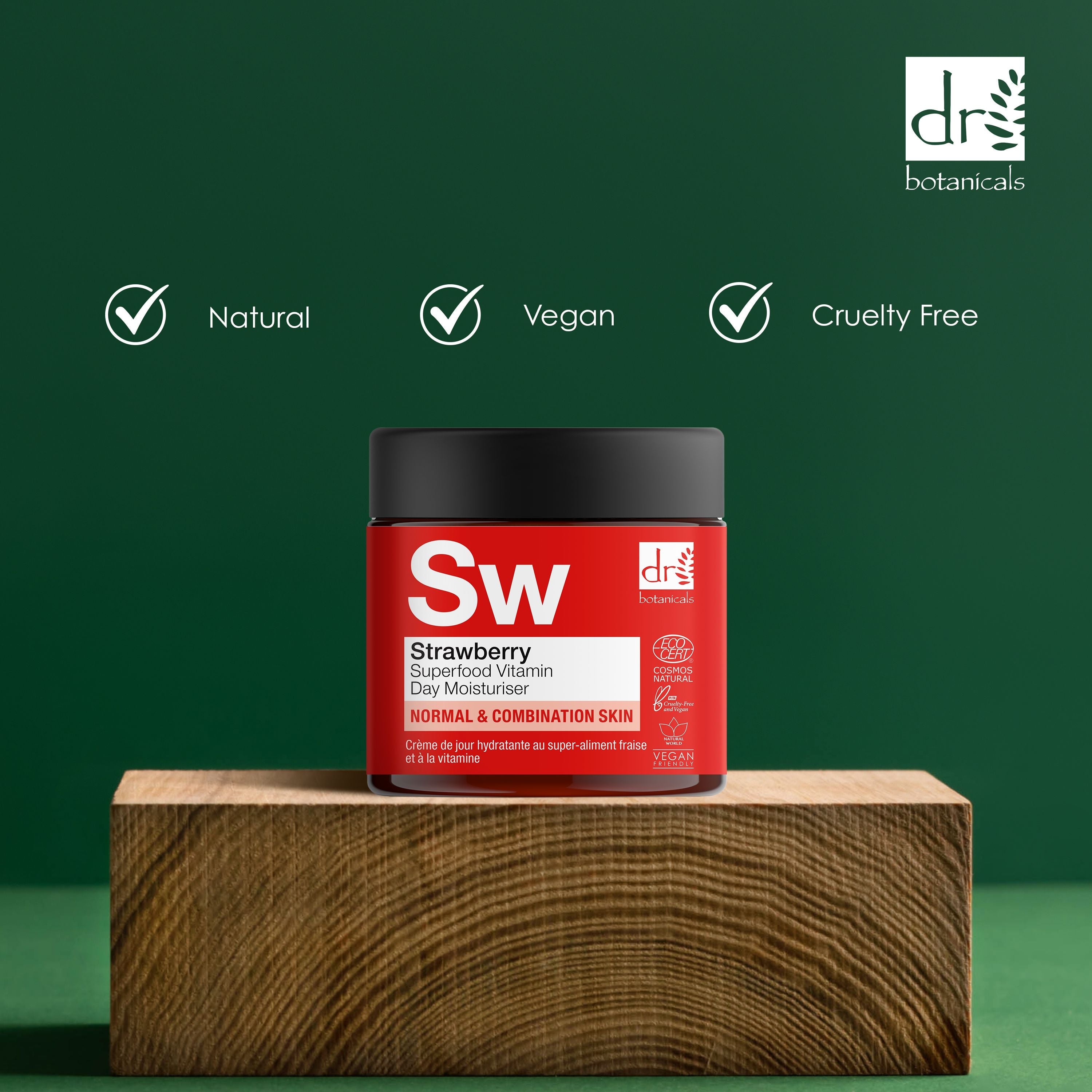 Erdbeer-Superfood-Vitamin-C-Tagescreme 60 ml