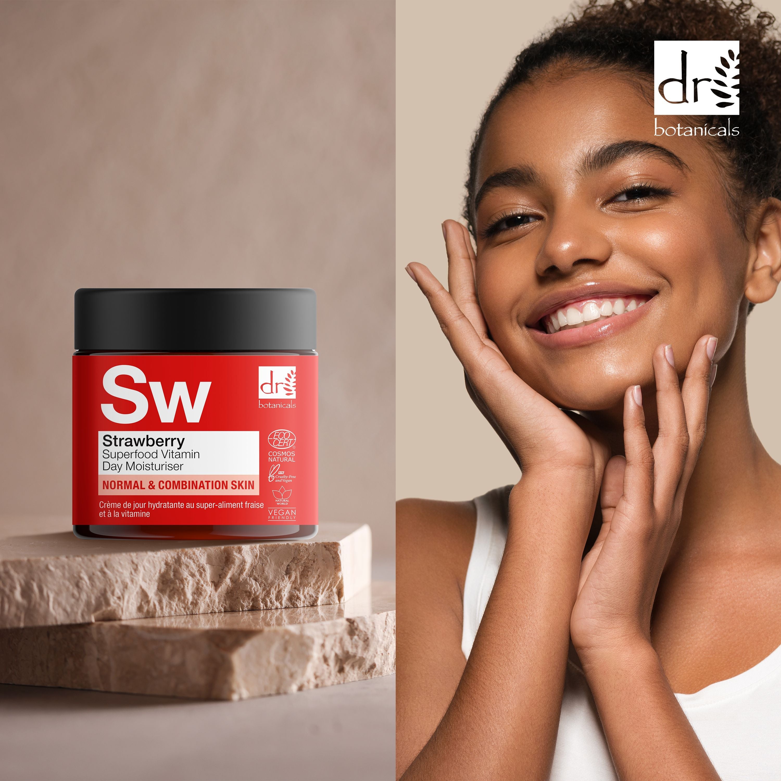 Erdbeer-Superfood-Vitamin-C-Tagescreme 60 ml