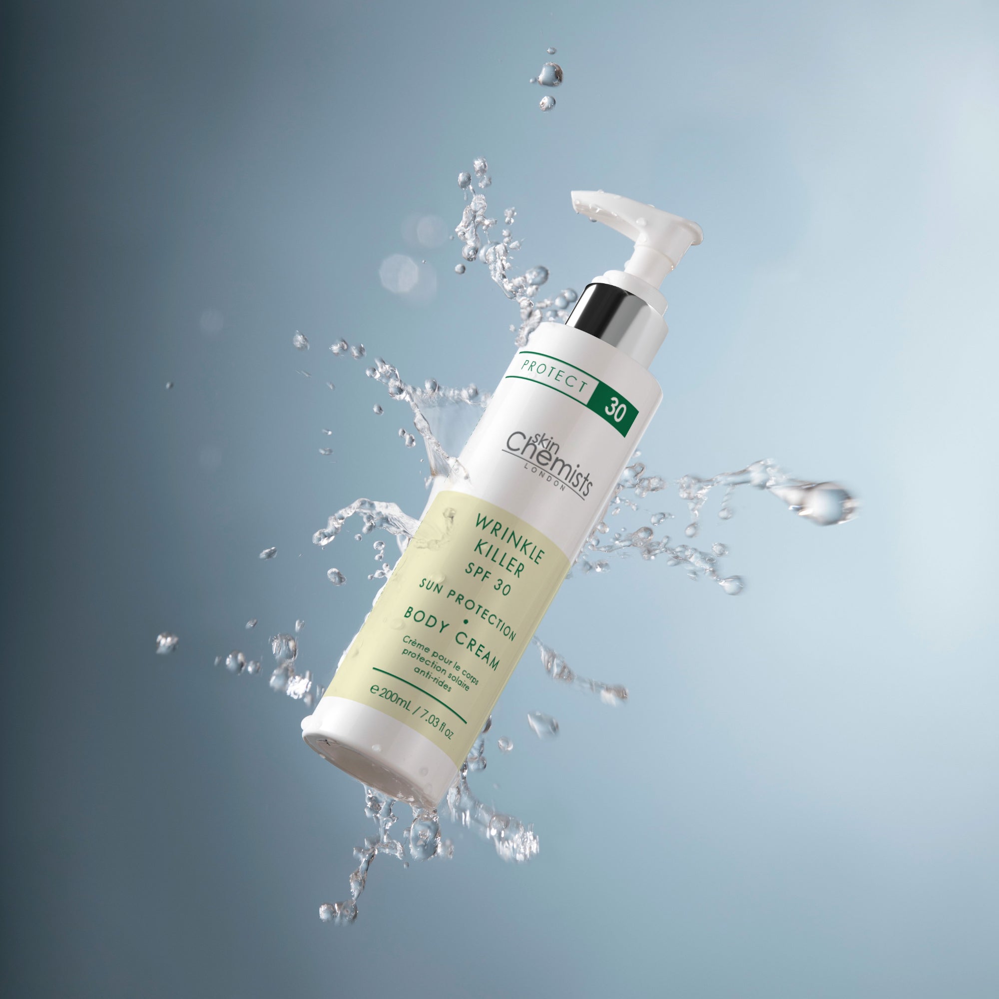 Faltenbekämpfende Sonnenschutz-Körpercreme LSF 30 200 ml