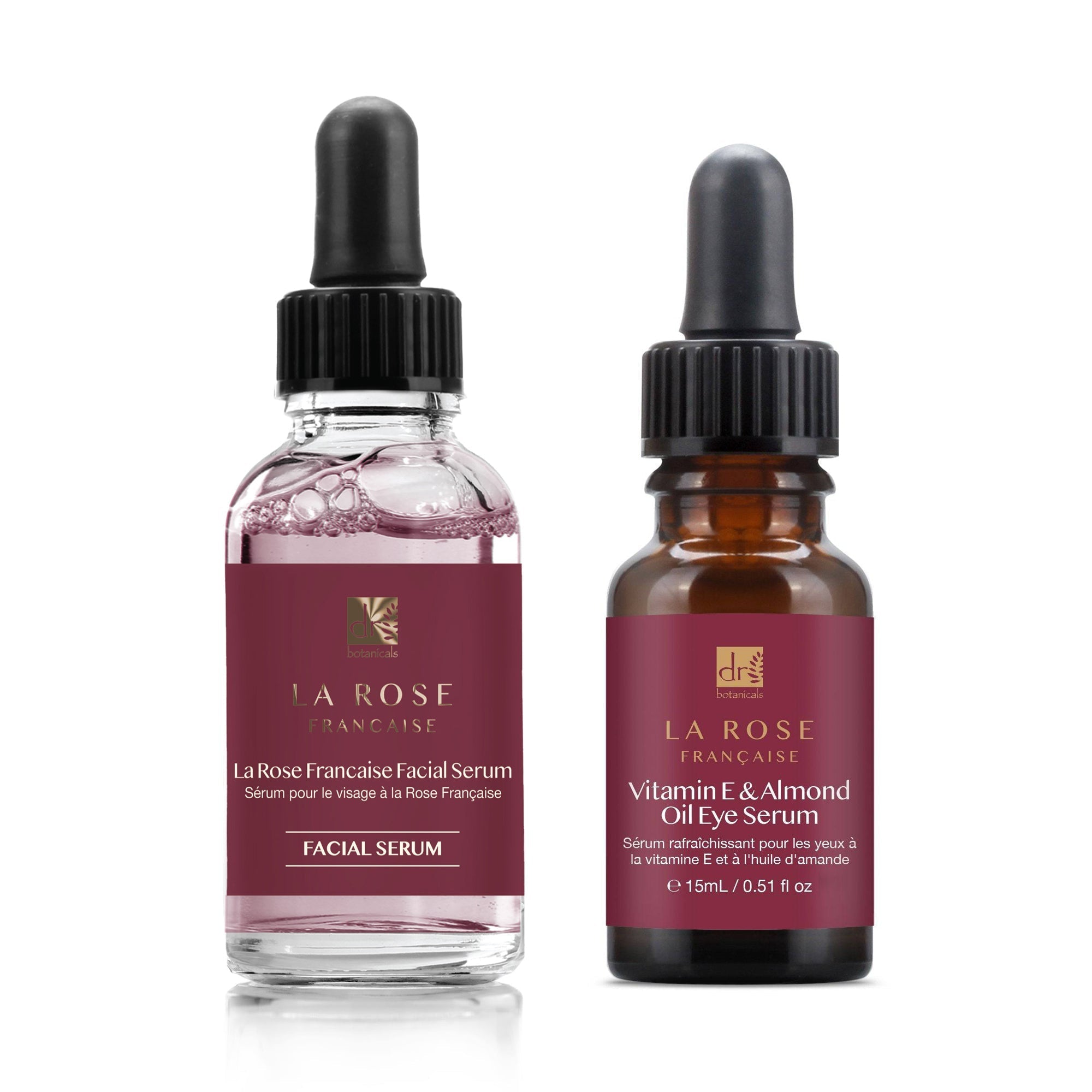 Anti-Ageing La Rose Française Face Serum & Eye Serum Kit